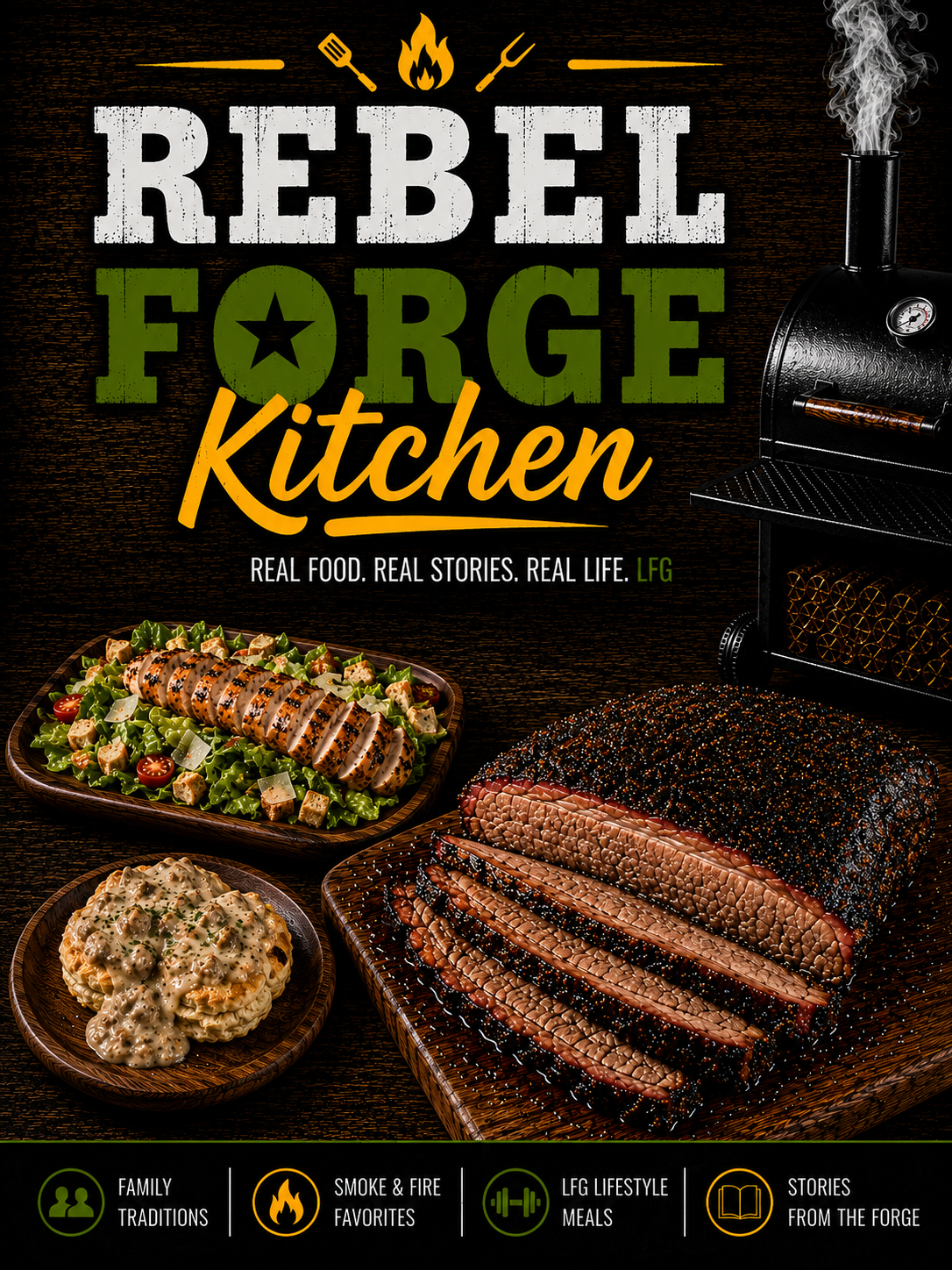 Rebel Forge Kitchen Cookbook